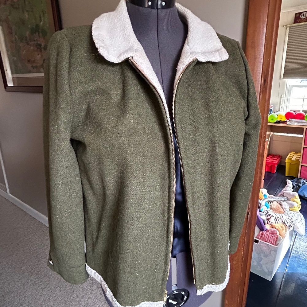 Handmade Jacket, from US Army wool blanket